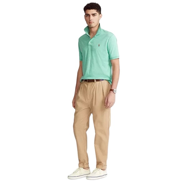 Men’s Polo Ralph Lauren Short Sleeve Classic Fit Soft Cotton Polo/Collared Shirt - Picture 12 of 12